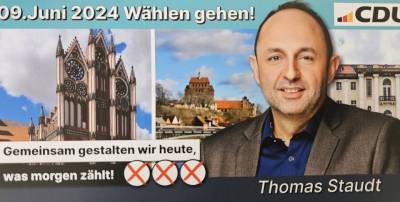 aktueller Flyer zum Thema Kommunalwahl