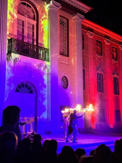 Lichtbl�tenfestival in Tangerh�tte