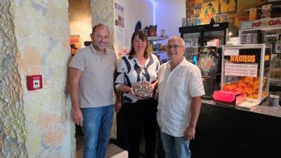 v.l. Thomas Staudt MdL, Claudia Kassler und Lars Hoffmann