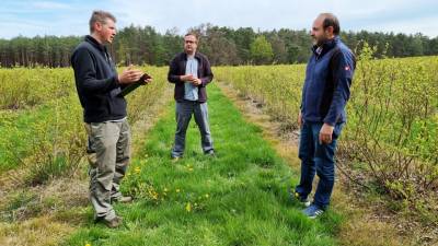 v.l. Christoph Pl�tze, Patrick Wolter, Thomas Staudt