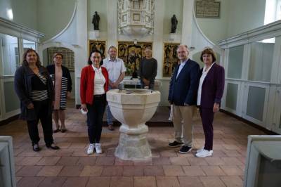 in der Schinkelkirche Kleinwusterwitz