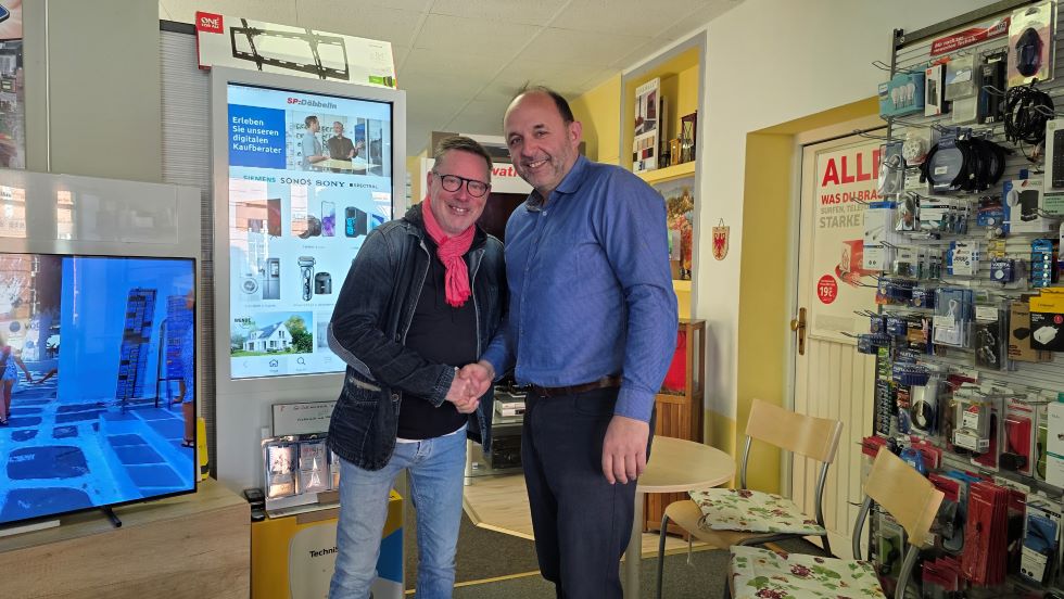 v.l. Frank D�bbelin, Thomas Staudt Mdl